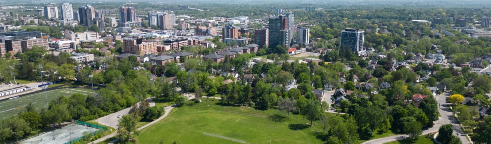 Residential buildings across the Waterloo Region.